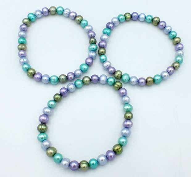 Bracelet Trio with Fancy Clutch