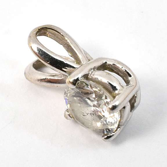 40 Point Diamond Rabbit Ears Pendant