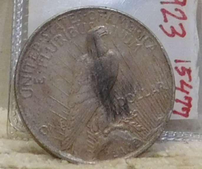 1923 Peace Dollar, circulated