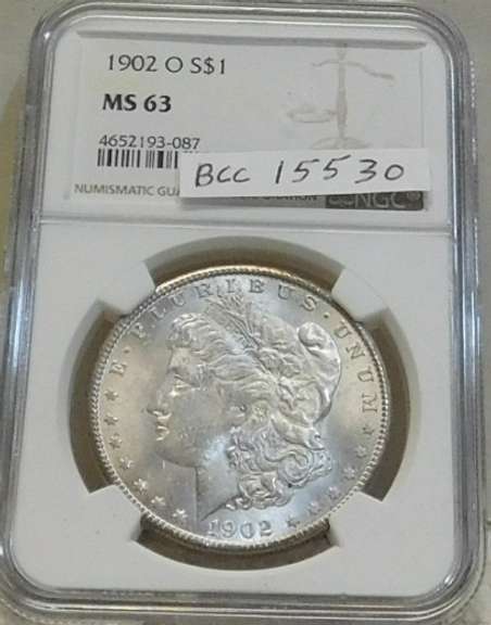 1902-O Morgan Dol NGC MS-63