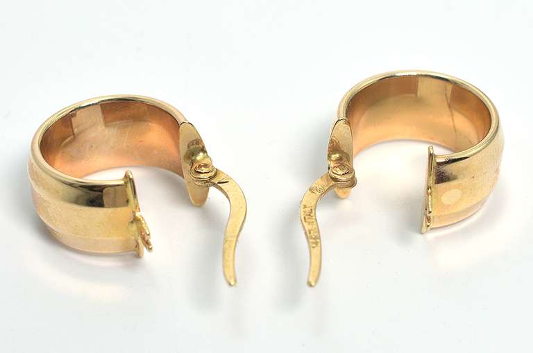 14KT Hoop Earrings