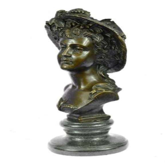Nude Sexy Girl Bronze Figurine