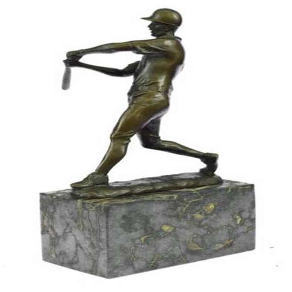 Baseball Player Bronze Sculpture