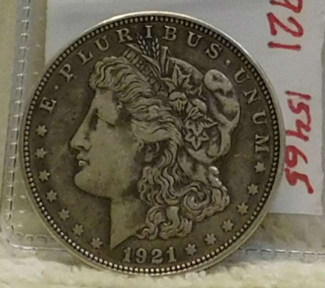 1921 Morgan Dollar,  circ,