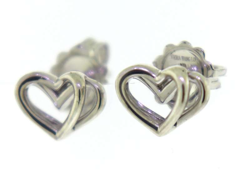 Vera Wang Kindered Heart Stud Earrings