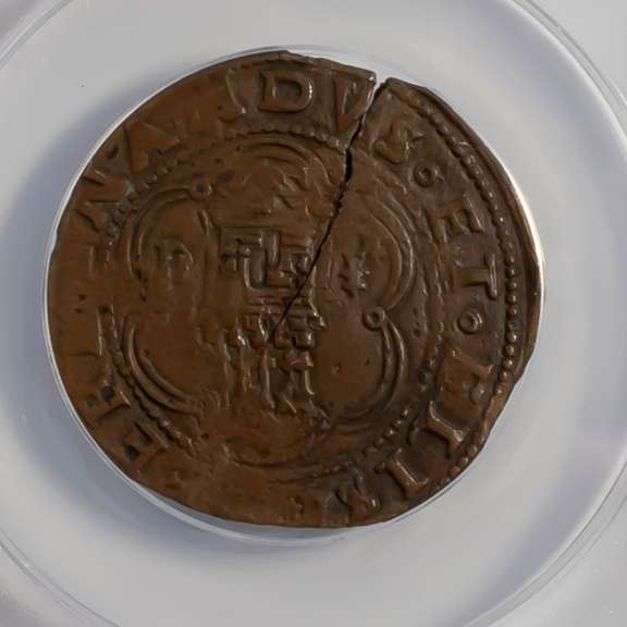 1469-1504 4 M Spain Catholic Kings ANACS VF 20 Details