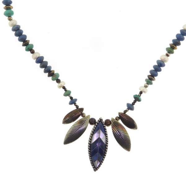 Sterling Silver Native American Necklace