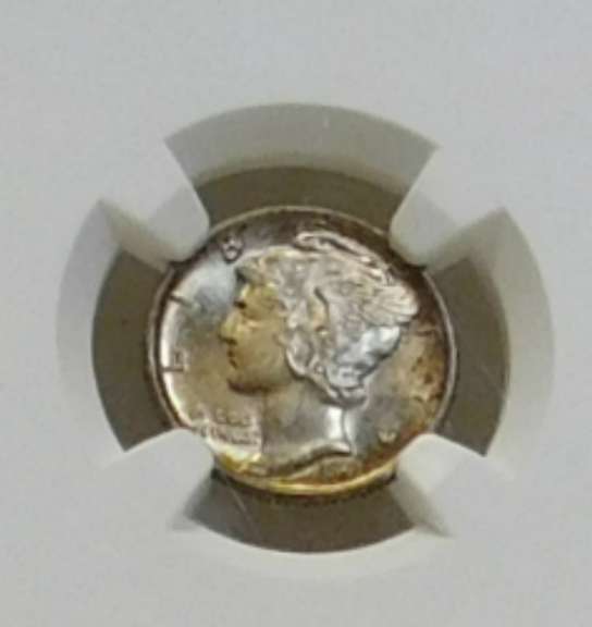 1941 Mercury Dime  NGC MS-66