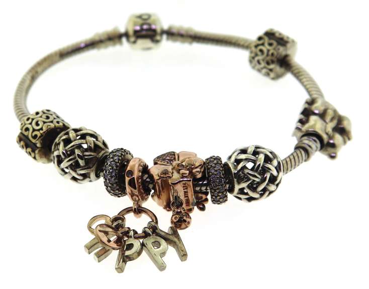 Pandora 9 Charms Bracelet