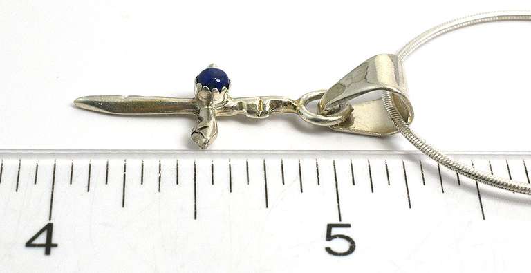 Cross Pendant & Chain in Sterling Silver