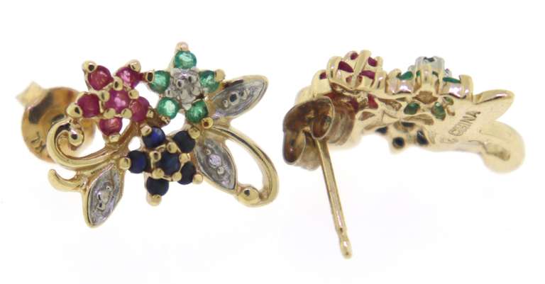 Charming Sterling Silver Set of Gemstone Jewelry