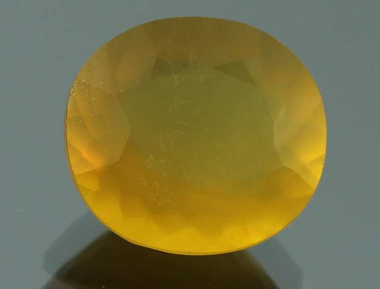 Glistening 5.60ct natural golden Fire Opal
