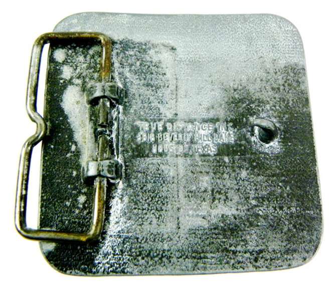 1980 Olympic Winter Games Belt Buckle