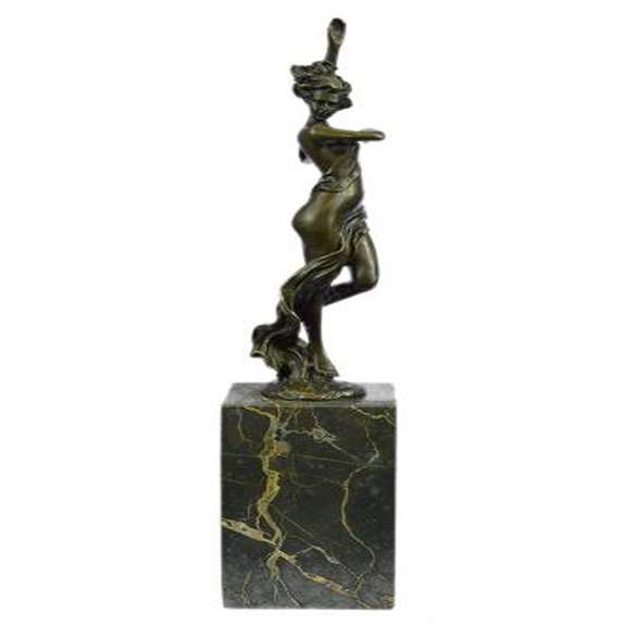 Nude Dancer Bronze Figure