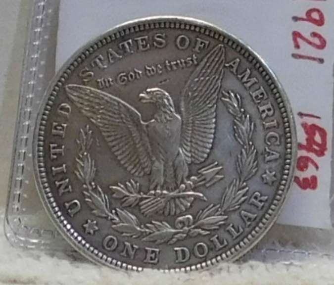 1921 Morgan Dollar,  circ,