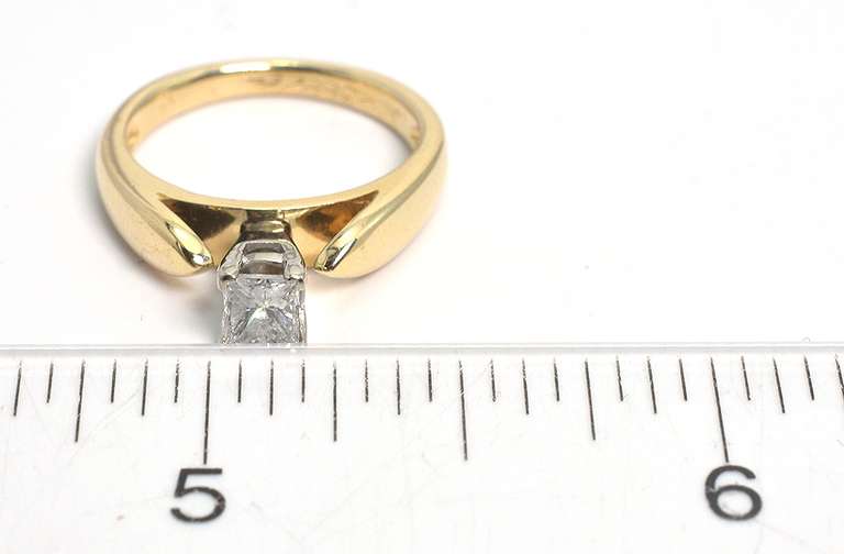 Princess Cut Diamond Ring in 14KT