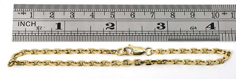 Sturdy Cable Link Bracelet
