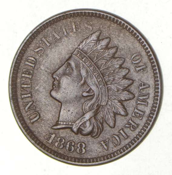 1868 Indian Head Cent