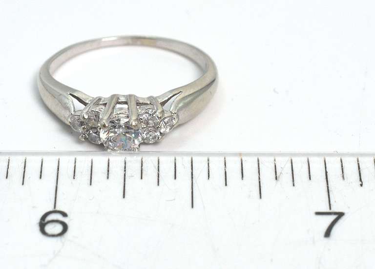 Understated 1/3CTW Diamond Ring in White Gold
