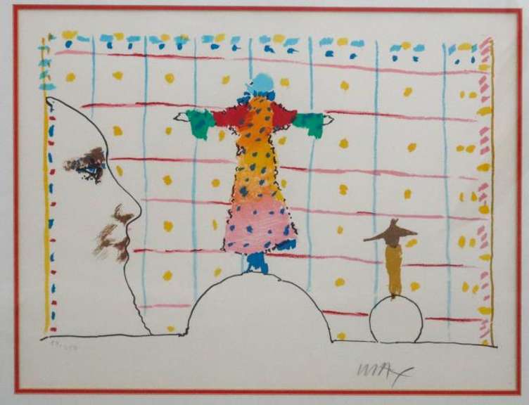 PETER MAX QUADRILLAGE