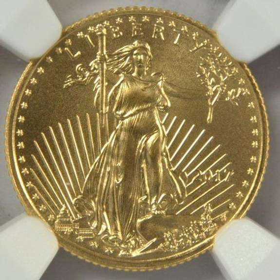 First Releases 2017 $5 American Gold Eagle. NGC MS70