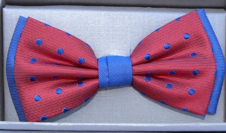Stylish 100% Silk Bow Tie By Zianni