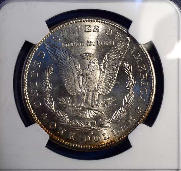 1881-S Morgan Silver Dollar, MS64 NGC
