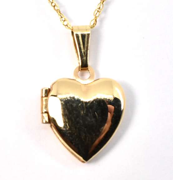 Cute Little 14k Heart Locket