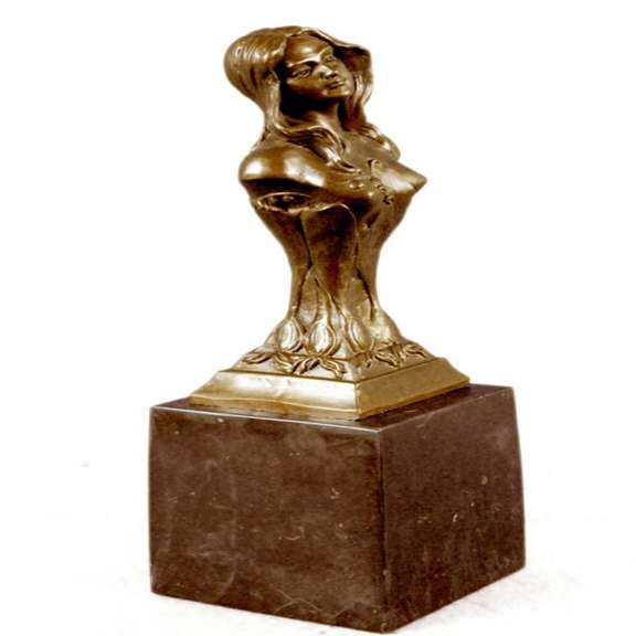 Floreal April Female Bronze Sculpture