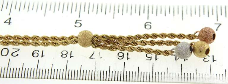 Gorgeous Rope Chain Lariat Necklace