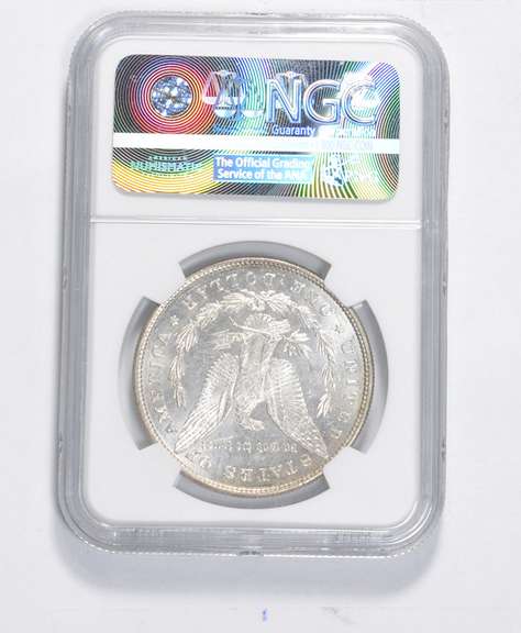 MS61 1878 Morgan Silver Dollar - 8TF - Graded NGC