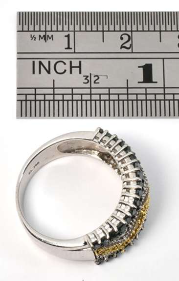 Colorful Diamond Ring