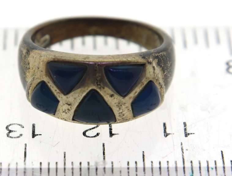 Sterling Silver Chalcedony Ring