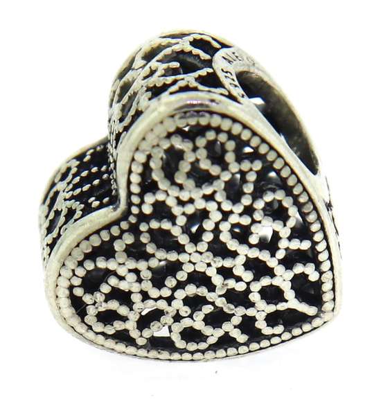 Sterling Silver Filled w Romance Charm