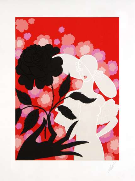 ERTE BLACK ROSE 1975