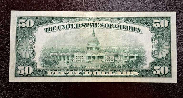 CU $50 Series 1950A FRN