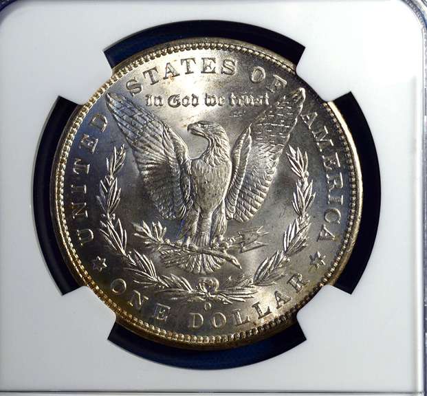 1898-O Morgan Silver Dollar, MS65 NGC