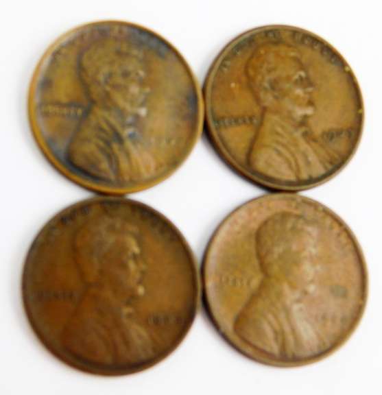 4 U.S. 1909 VDB Penny's