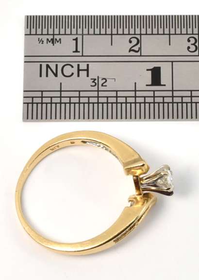 Marquise 1/4 carat Diamond Engagement Ring