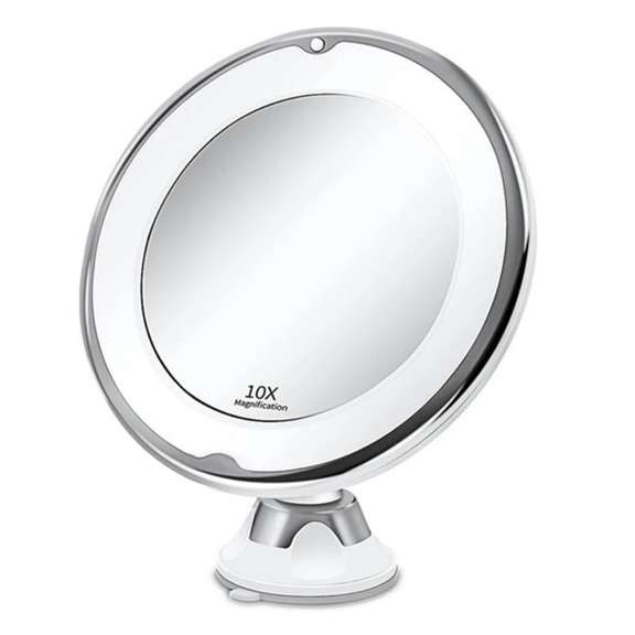 10x Magnifying Makeup Vanity Cosmetic Round