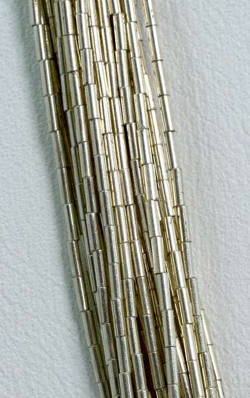 Excellent Multi-Strand Liquid Silver Necklace