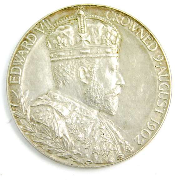 1902 Silver Edward VII Coronation Medal
