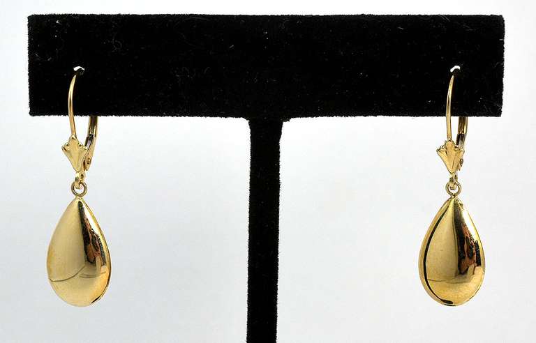 14KT Tear Drop Earrings