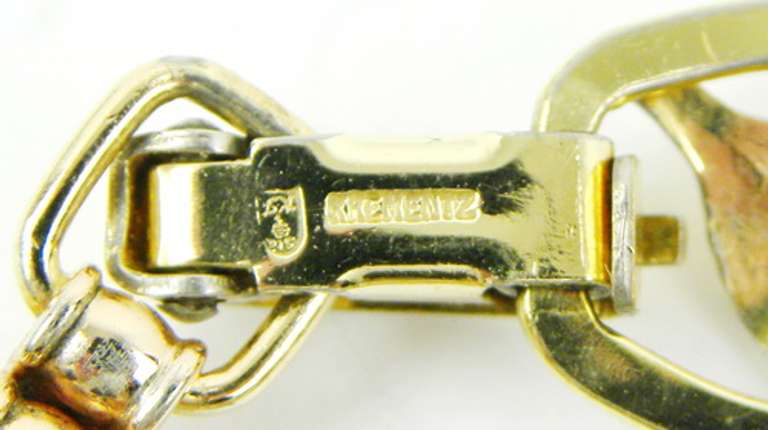 Vintage Krementz Gold-Filled Rose Bracelet