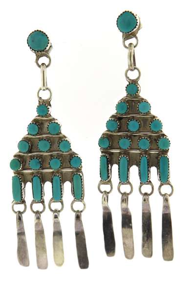 Turquoise Southwest Style Earrings