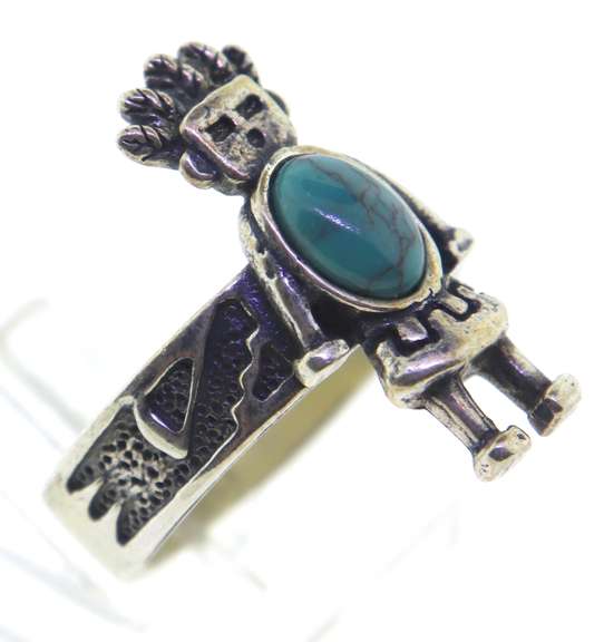 Vintage Sterling Turquoise Ring