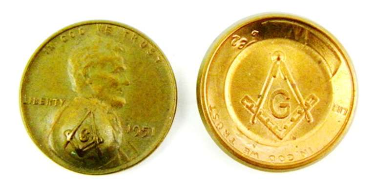 Group Lot of Vintage Masonic Collectibles