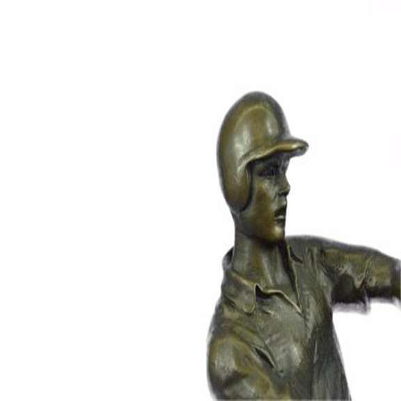 Baseball Player Bronze Sculpture