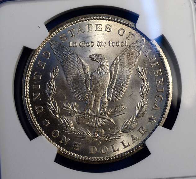 1899-O Morgan Silver Dollar, MS65 NGC