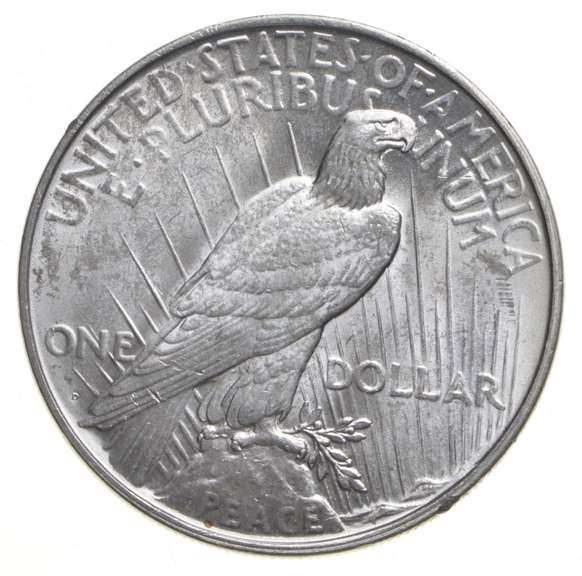 1927-D Peace Silver Dollar